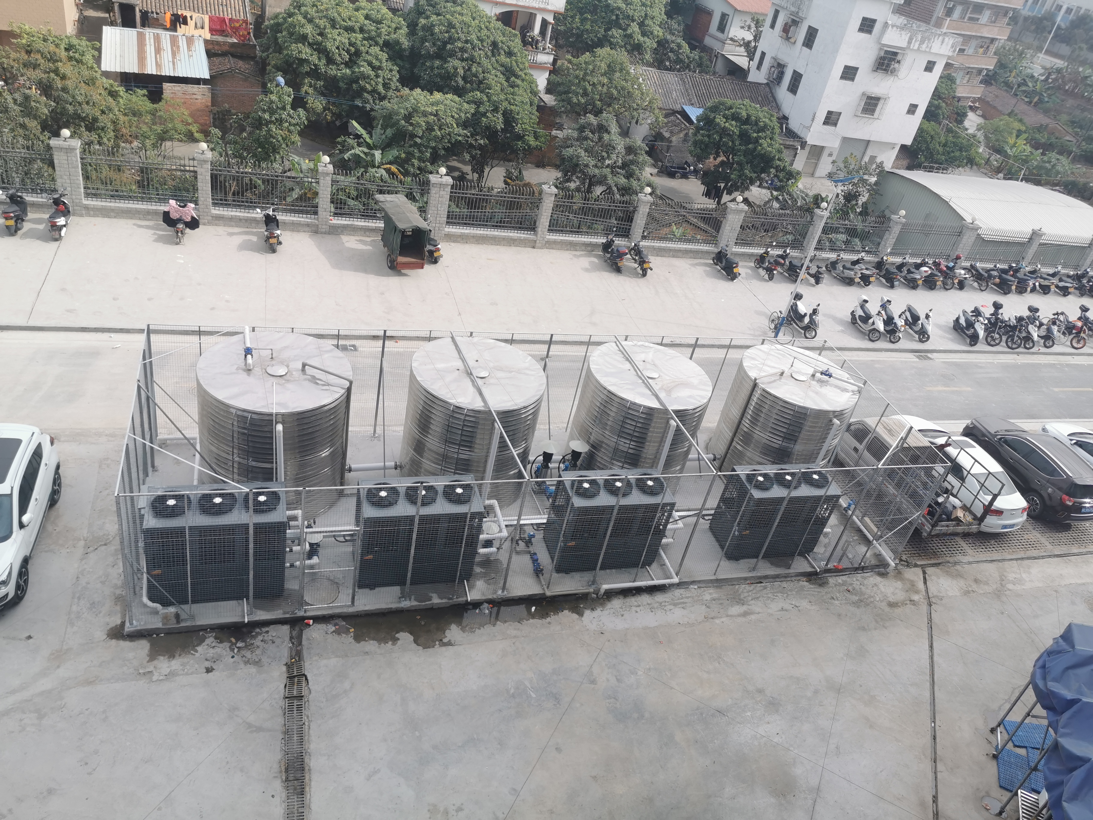 廣東江粉高科技產(chǎn)業(yè)園熱水工程案例